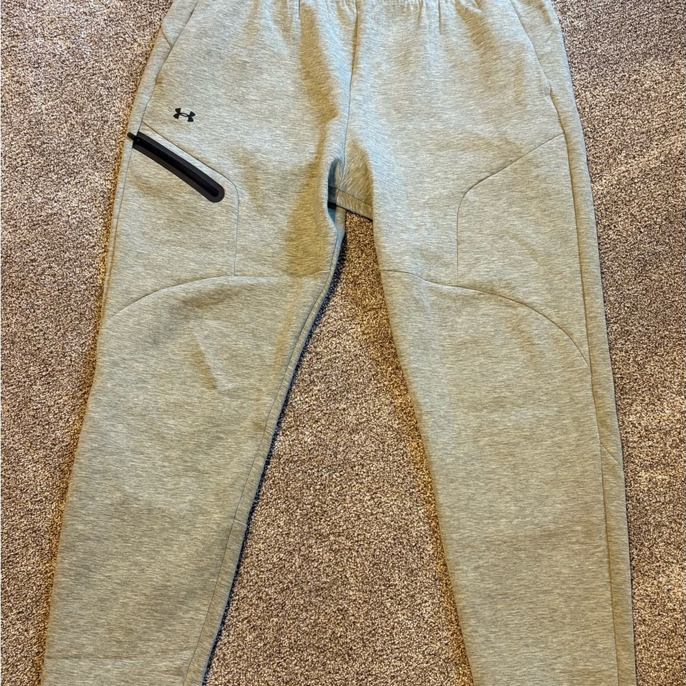 Women’s Under Armour Light Green Sweat Pant Joggers